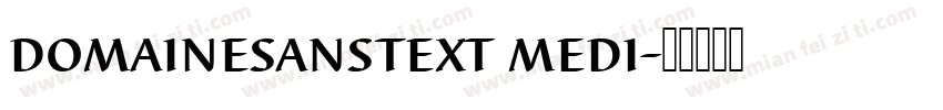 domainesanstext medi字体转换